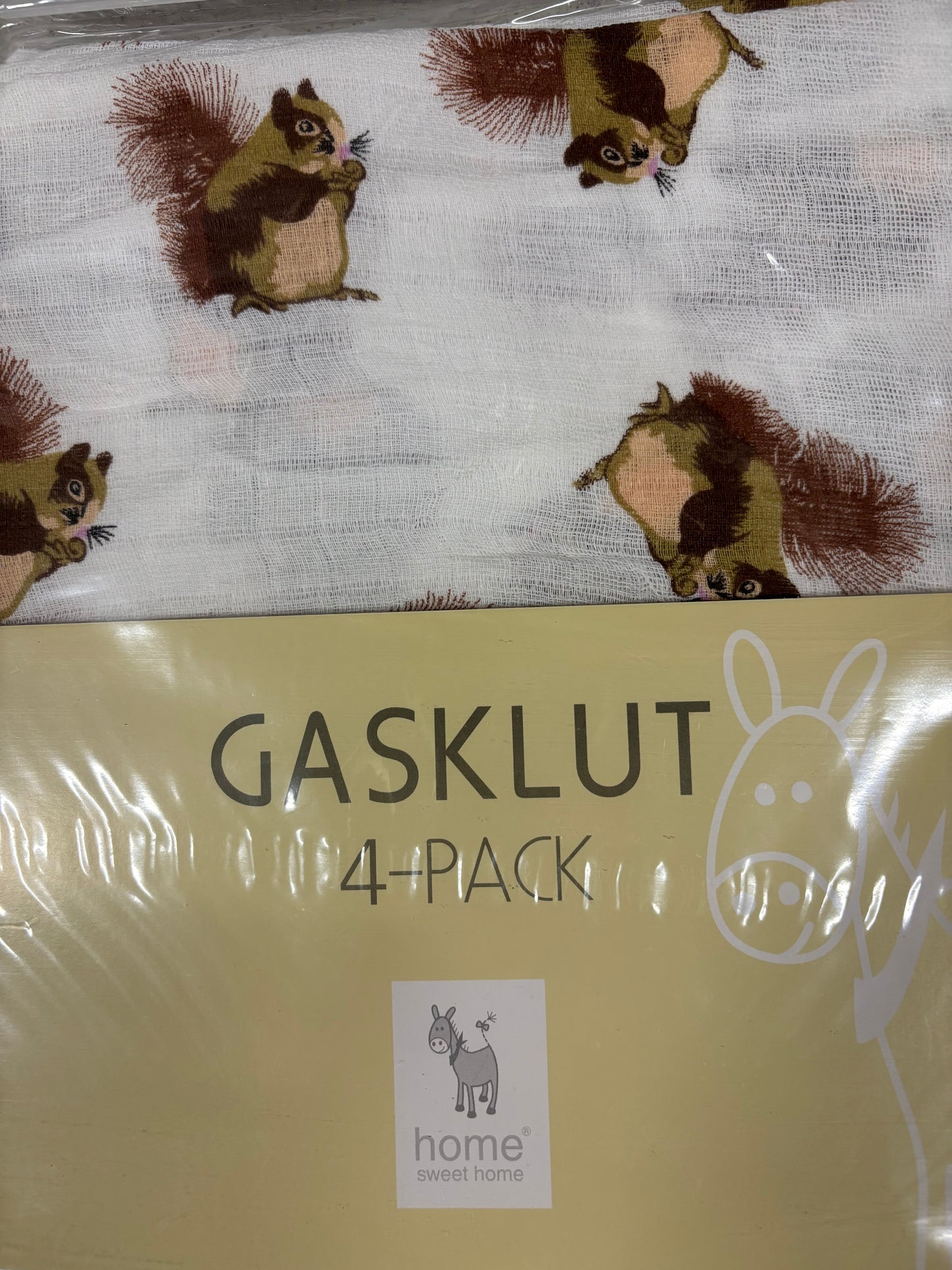 Gasklut 4pk